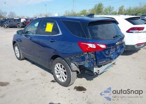 2019 Chevrolet Equinox Lt z USA, uszkodzony, nr VIN 3GNAXKEV7KL370021